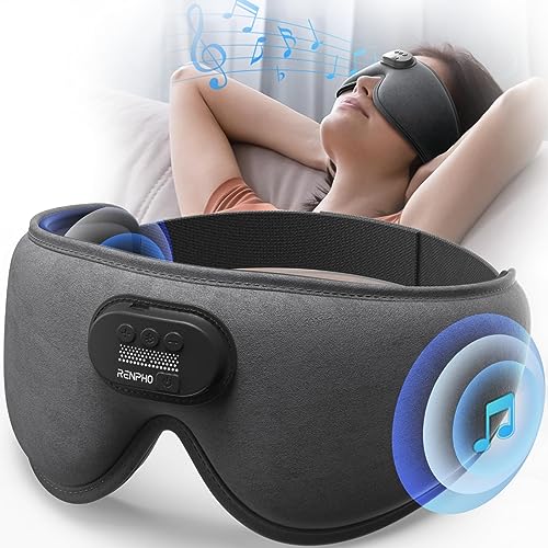 LC-dolida Casque de sommeil Bluetooth sans fil - Masque de sommeil pour les  yeux - Unisexe - Cadeau d'anniversaire pour homme et femme qui ont tout 