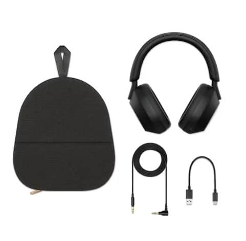 casque sony wh 1000xm5 vue equipement et cables